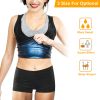 Women Sweat Vest Waist Trainer Shaper Heat Trapping Pullover Sweat Gym Vest Slimmer Sauna suits Sweat Body Shaper Vest