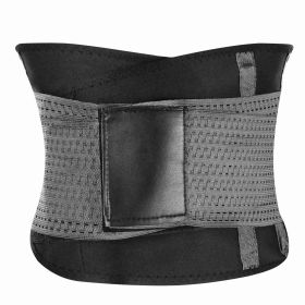 U-Shaped Slimming Waist Belt Body Abdominal Shapewear Sport Tummy Cincher Bands Office Ladies Postpartum Mothers (Option: 3XL_Black)