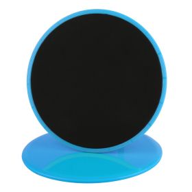 2Pack Sided Gliding Discs Core Sliders Exercise Sliding Workout Strength Carpet (Option: Blue)