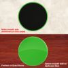 2Pack Sided Gliding Discs Core Sliders Exercise Sliding Workout Strength Carpet