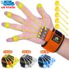 Finger Exerciser Hand Grip Strength Trainer for Athletes Musicians Physical Therapy Finger Resistance Band