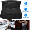 Unisex Back Brace Belt Lumbar Support Belt Lower Back Brace Pain Relief Waist Wrap Band Adjustable Support Straps
