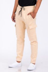 Cargo Jogger Sweats (Color: Green, size: S)