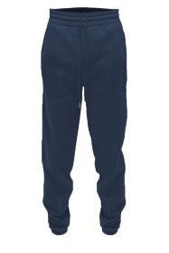 Weiv Solid Sweat Pant Joggers (Color: NAVY, size: 3XL)