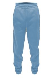 Weiv Solid Sweat Pant Joggers (Color: SKY, size: L)