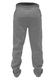 Weiv Solid Sweat Pant Joggers (Color: LIME, size: L)