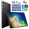 2023 New 5G Tablet PC, S30pro, 10.1 inch, 512GB large flash memory, Android Tablets, Dual Cards,  8000mAh Laptops, wifi GPS