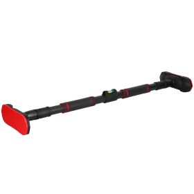 Doorway Pull Up Bar Heavy Duty Body Workout Strength Training Chin Up Bar with Foam Grips Level Meter 881LBS Weight Capacity 2.7FT-4.1FT Adjustable Ho (Option: )