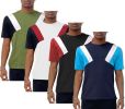 COLOR BLOCK SHORT SLEEVE TSHIRT